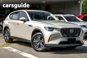 Beige 2025 Mazda CX-60 Wagon G40E Pure Hybrid