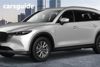 White 2023 Mazda CX-8 Wagon D35 Gt Sp (Awd)