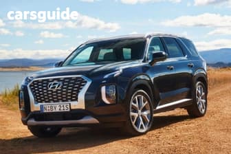 White 2021 Hyundai Palisade Wagon Highlander (7 Seat)