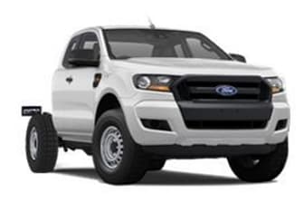 White 2015 Ford Ranger Super Cab Chassis Xl 2.2 Hi-Rider (4X2)