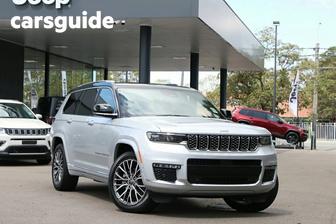 Silver 2026 Jeep Grand Cherokee L Wagon Summit Reserve 7 Seat (4X4)