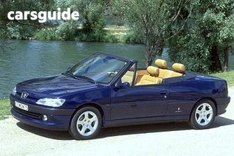 Silver 2002 Peugeot 306 Cabriolet
