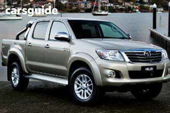 Grey 2012 Toyota Hilux Dual Cab Pick-up Sr5 (4X4)