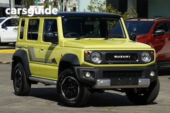 Yellow 2026 Suzuki Jimny Wagon Rhino