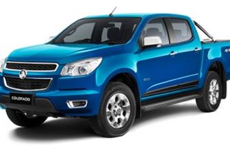 Red 2014 Holden Colorado Crew Cab Pickup Ltz (4X4)