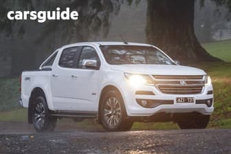 White 2019 Holden Colorado Crew Cab Pickup Ltz (4X4)