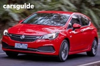 White 2018 Holden Astra Hatchback R