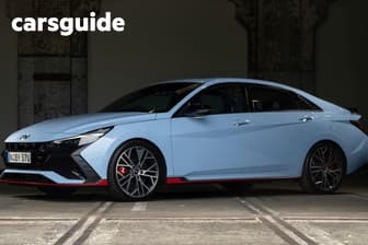 Black 2022 Hyundai I30 Sedan N Premium