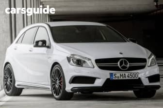 Grey 2014 Mercedes-Benz A45 Hatchback Amg