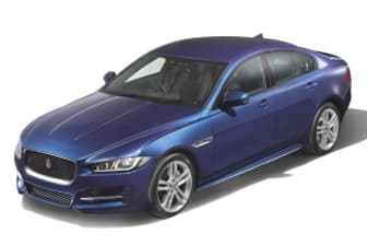 Red 2015 Jaguar XE Sedan 20D Prestige