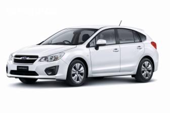 White 2012 Subaru Impreza Hatchback 2.0I (Awd)