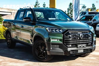 Green 2026 KGM Musso Xlv Crew Cab Pickup Ultimate