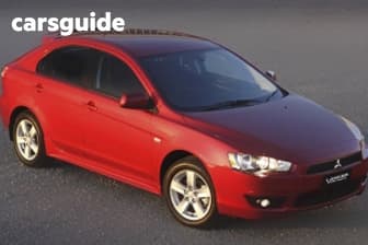 Silver 2011 Mitsubishi Lancer Hatchback Vr Sportback