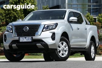 White 2021 Nissan Navara Dual Cab Pick-up Sl (4X4)