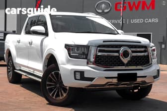 White 2026 GWM Cannon Alpha Dual Cab Utility Ultra (4X4)