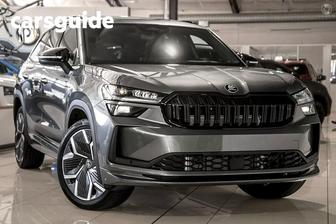 Grey 2025 Skoda Kodiaq Wagon Sportline (4X4)