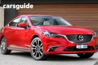 Black 2015 Mazda 6 Sedan Atenza