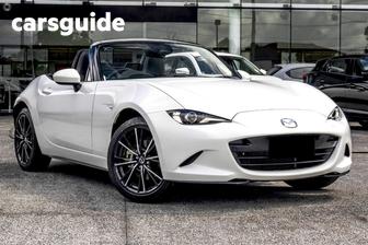 White 2026 Mazda MX-5 Convertible G20 Roadster Gt