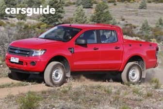 White 2014 Ford Ranger Dual Cab Utility Xl 3.2 (4X4)