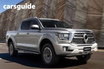 White 2026 GWM Cannon Alpha Dual Cab Utility Ultra (4X4)