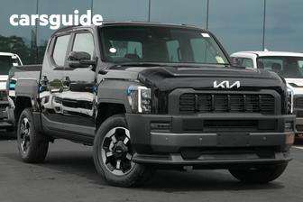 2026 Kia Tasman Double Cab Pick Up Sx+ (4X4) (0.9T) Black Fender