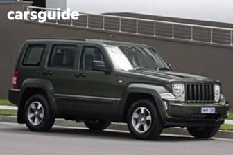 White 2008 Jeep Cherokee Wagon Sport (4X4)