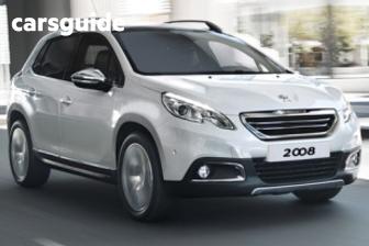 White 2015 Peugeot 2008 Wagon Allure