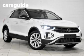 White 2023 Volkswagen T-ROC Wagon 110Tsi Style (Restricted Feat)