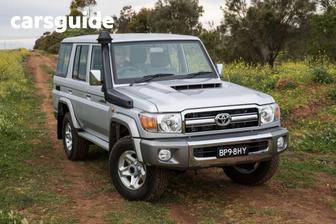 White 2021 Toyota Landcruiser Wagon Workmate
