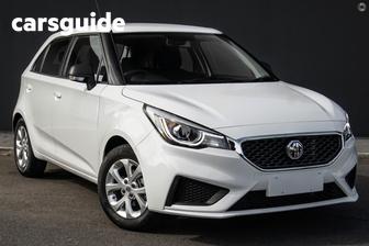 White 2022 MG MG3 Hatchback Core