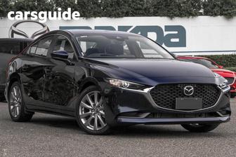 Blue 2025 Mazda 3 Sedan G20 Evolve