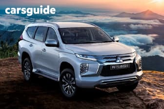 Silver 2020 Mitsubishi Pajero Sport Wagon Glx (4X4) 5 Seat