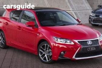 Black 2014 Lexus CT200H Hatchback F Sport