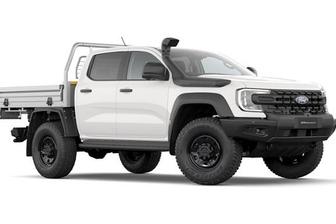 Beige 2025 Ford Ranger Dual Cab Chassis Super Duty (4X4)