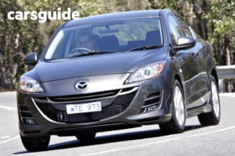 Grey 2010 Mazda 3 Sedan Maxx