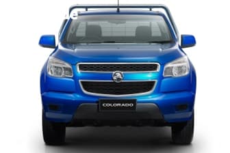 White 2012 Holden Colorado Crew Cab Chassis Lx (4X4)