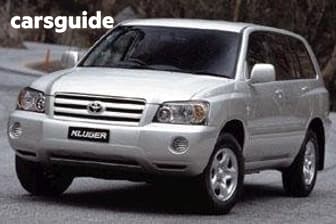 Green 2005 Toyota Kluger Wagon Cv (4X4)