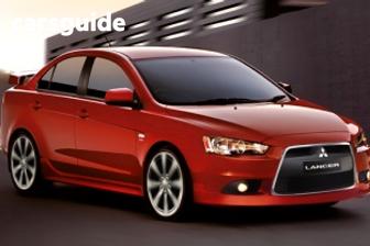 Blue 2012 Mitsubishi Lancer Sedan Vr-X
