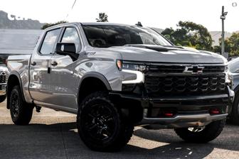 Beige 2026 Chevrolet Silverado Crew Cab Pickup 1500 Zr2