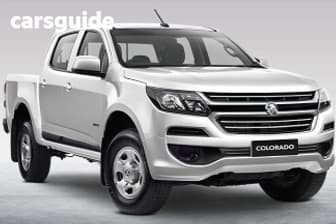 Red 2017 Holden Colorado Crew Cab Pickup Ls (4X4)
