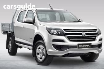 Grey 2017 Holden Colorado Crew Cab Chassis Ls (4X4)