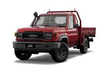 White 2024 Toyota Landcruiser Cab Chassis Lc79 Workmate