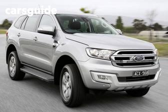 White 2018 Ford Everest Wagon Trend (Rwd 7 Seat)