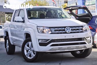 White 2017 Volkswagen Amarok Dual Cab Utility V6 Tdi 550 Sportline
