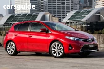 Red 2012 Toyota Corolla Hatchback Levin Sx