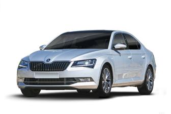 Red 2018 Skoda Superb Sedan 206 Tsi Sportline