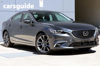 Grey 2015 Mazda 6 Sedan Atenza