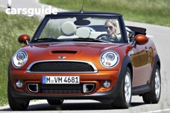White 2014 Mini Cabrio Convertible Cooper S