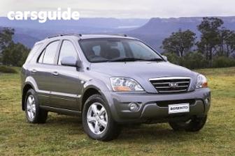 Black 2009 Kia Sorento Wagon Ex
