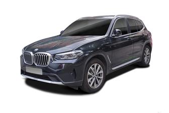 Blue 2021 BMW X3 Wagon Xdrive30I M Sport